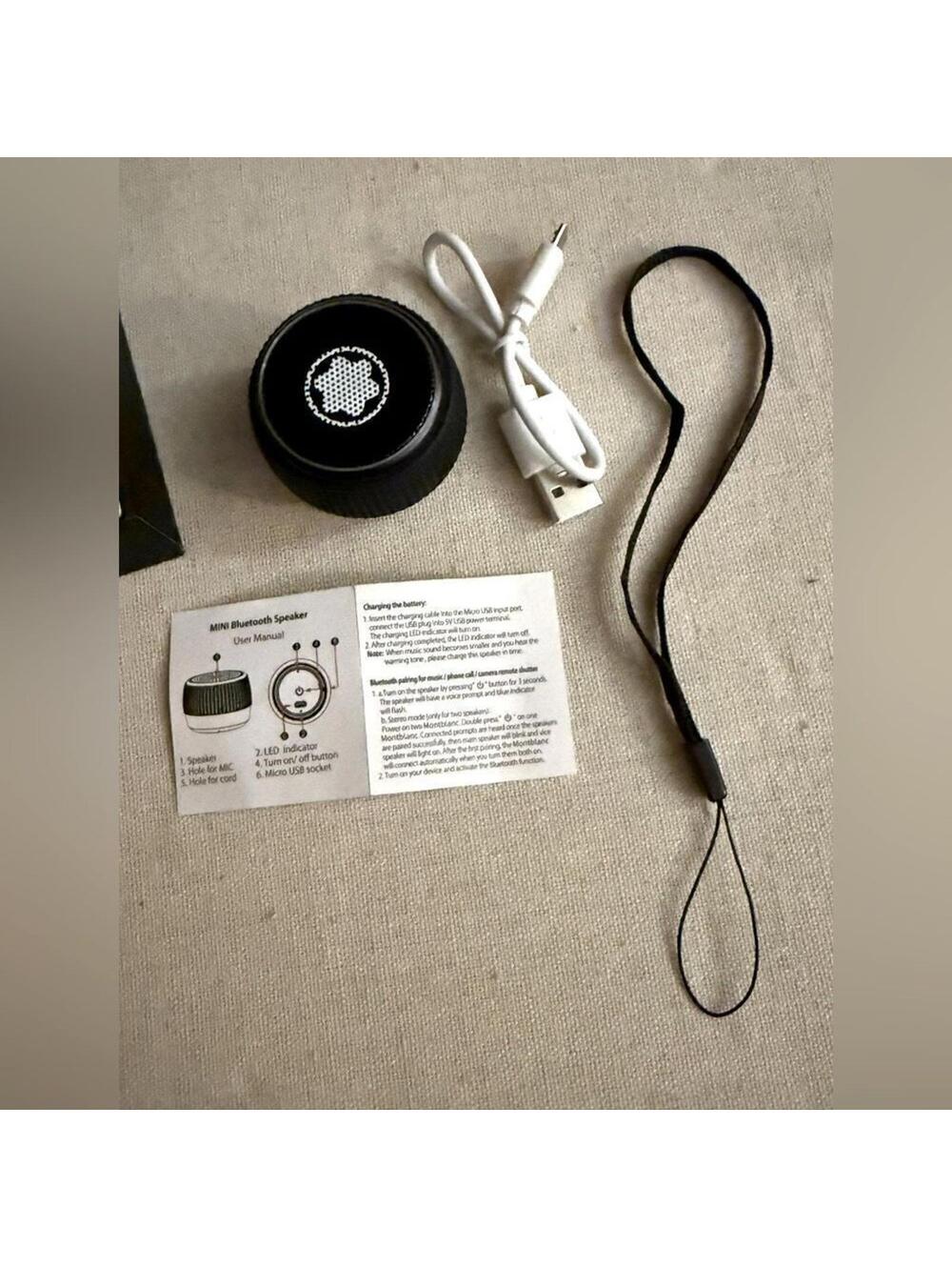 Montblanc Mini Bluetooth Speaker NIB